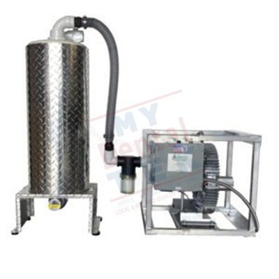 Sierra Dental Single Dry Vacuum System 1.75 HP (1-5 USERS) | TV-10