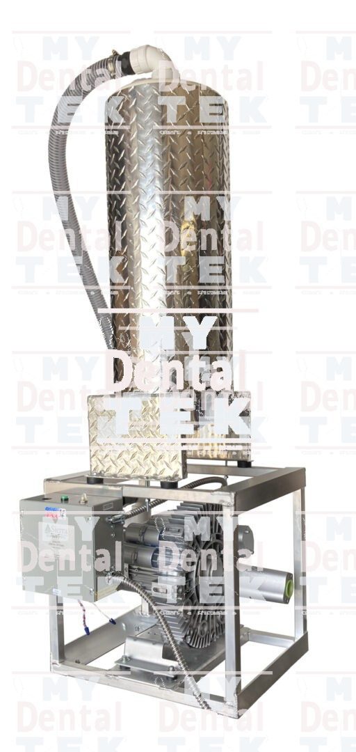 Sierra Dental Single Dry Vacuum System 1.75 HP (1-5 USERS) | TV-10 - Image 3