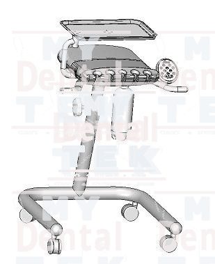 Flight Dental Portable Mobile Cart | MC-1302F - Image 2