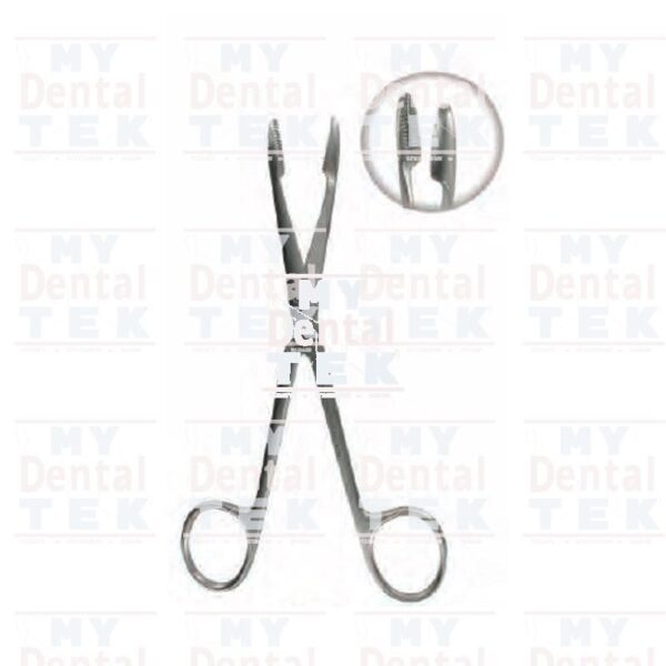 Power Dental Group | Sponge & Dressing Forceps Without Rachet 14.5cm | 5201