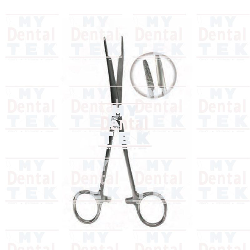 Power Dental Group | Sponge & Dressing Forceps Curved 17.5cm | 5203