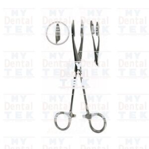 Power Dental Group | Sponge & Dressing Forceps Without Rachet 18cm | 5206