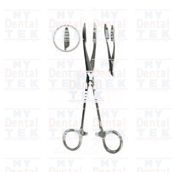 Power Dental Group | Sponge & Dressing Forceps Without Rachet 18cm | 5206