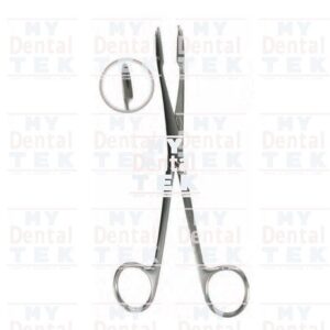 Power Dental Group | Sponge & Dressing Forceps Without Rachet 20cm | 5207