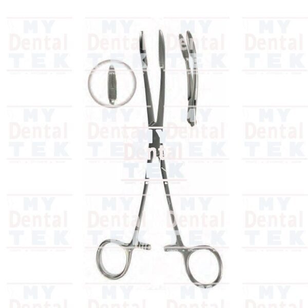 Power Dental Group | Sponge & Dressing Forceps Without Rachet 20cm | 5208