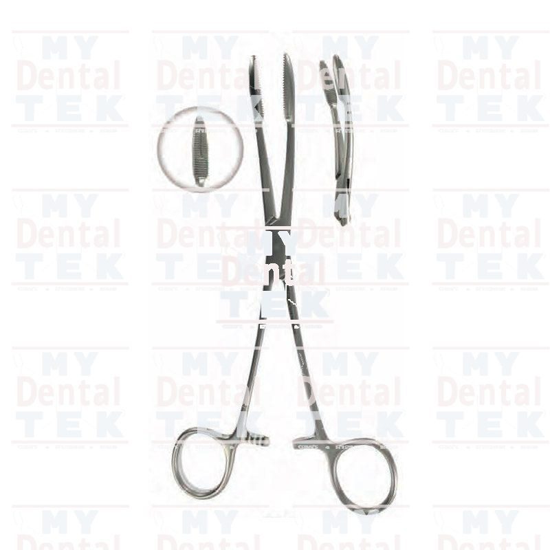 Power Dental Group | Sponge & Dressing Forceps Without Rachet 20cm | 5208