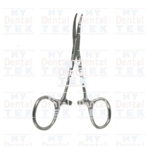 Power Dental Group | Hemostatic Forceps Baby Mosquito Curved STR 10cm | 53012C