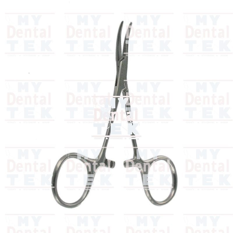 Power Dental Group | Hemostatic Forceps Baby Mosquito Curved STR 10cm | 53012C