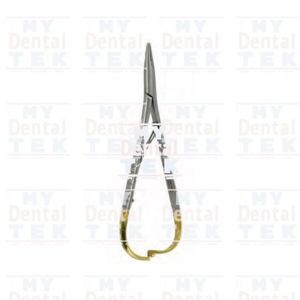 Power Dental Group | Needle Holder Mathieu Thinner Straight 14cm/5 12" T/C | 5501