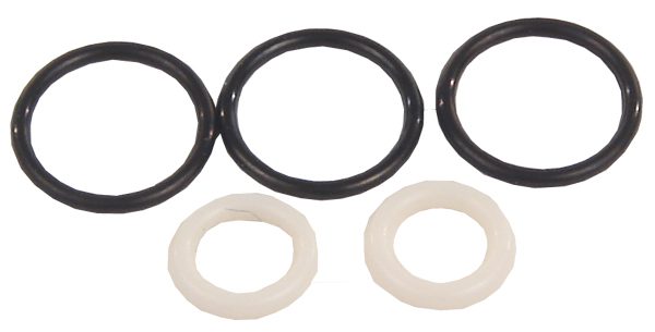 Vector RP-008 Coupler O-Ring Kit (3 black, 2 white), for Vector or KaVo type couplers