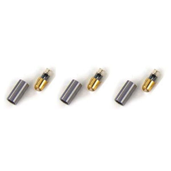 Vector VKLE-05 LED Diode 6 pin UPGRADE Kit 3 pack (3 diode bulbs & 3 caps)